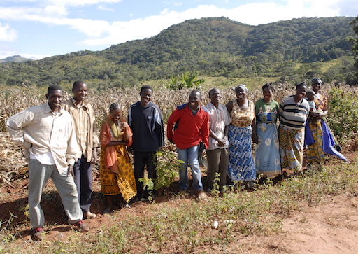 Teaching smallholders in Malawi sustainable farming practices